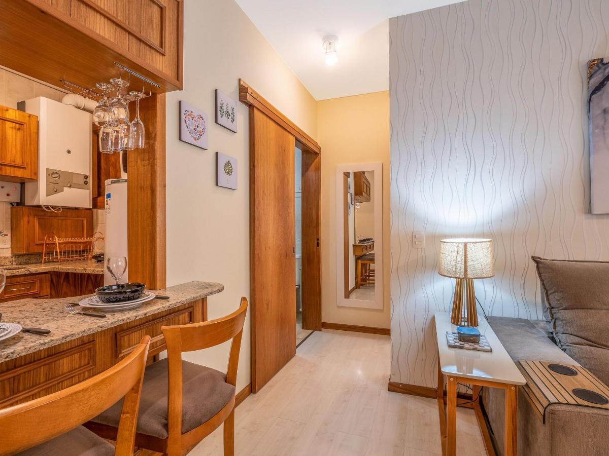 Апартаменты Palladio 304 - Gramado 400 Metros Rua Coberta Экстерьер фото