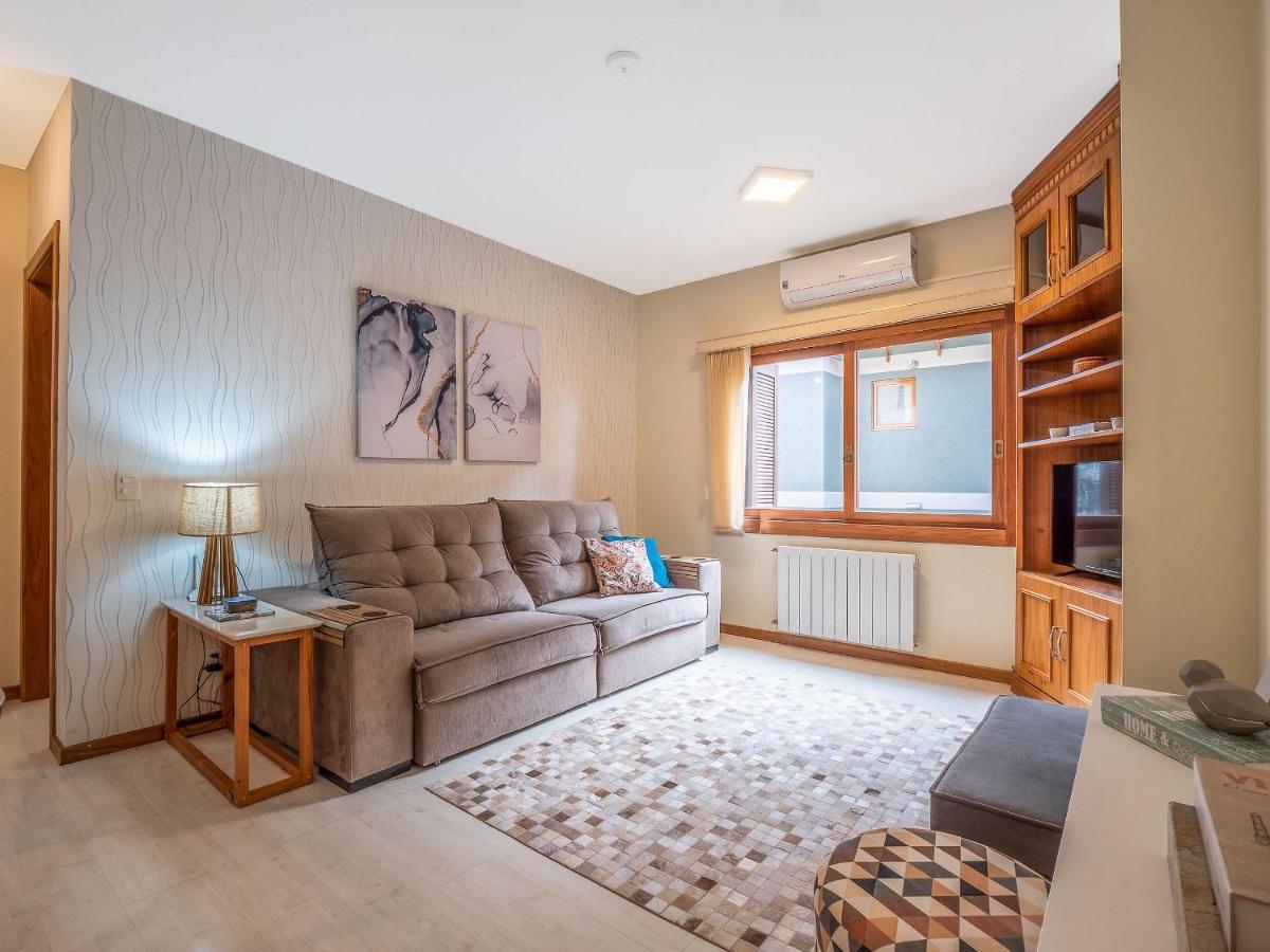 Апартаменты Palladio 304 - Gramado 400 Metros Rua Coberta Экстерьер фото